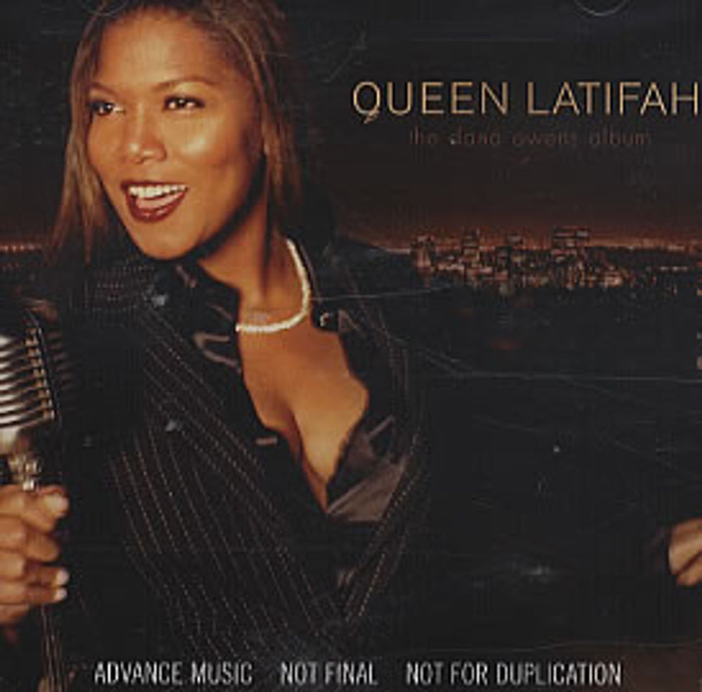 Queen Latifah The Dana Owens Album US Promo CD-R acetate CDR ACETATE