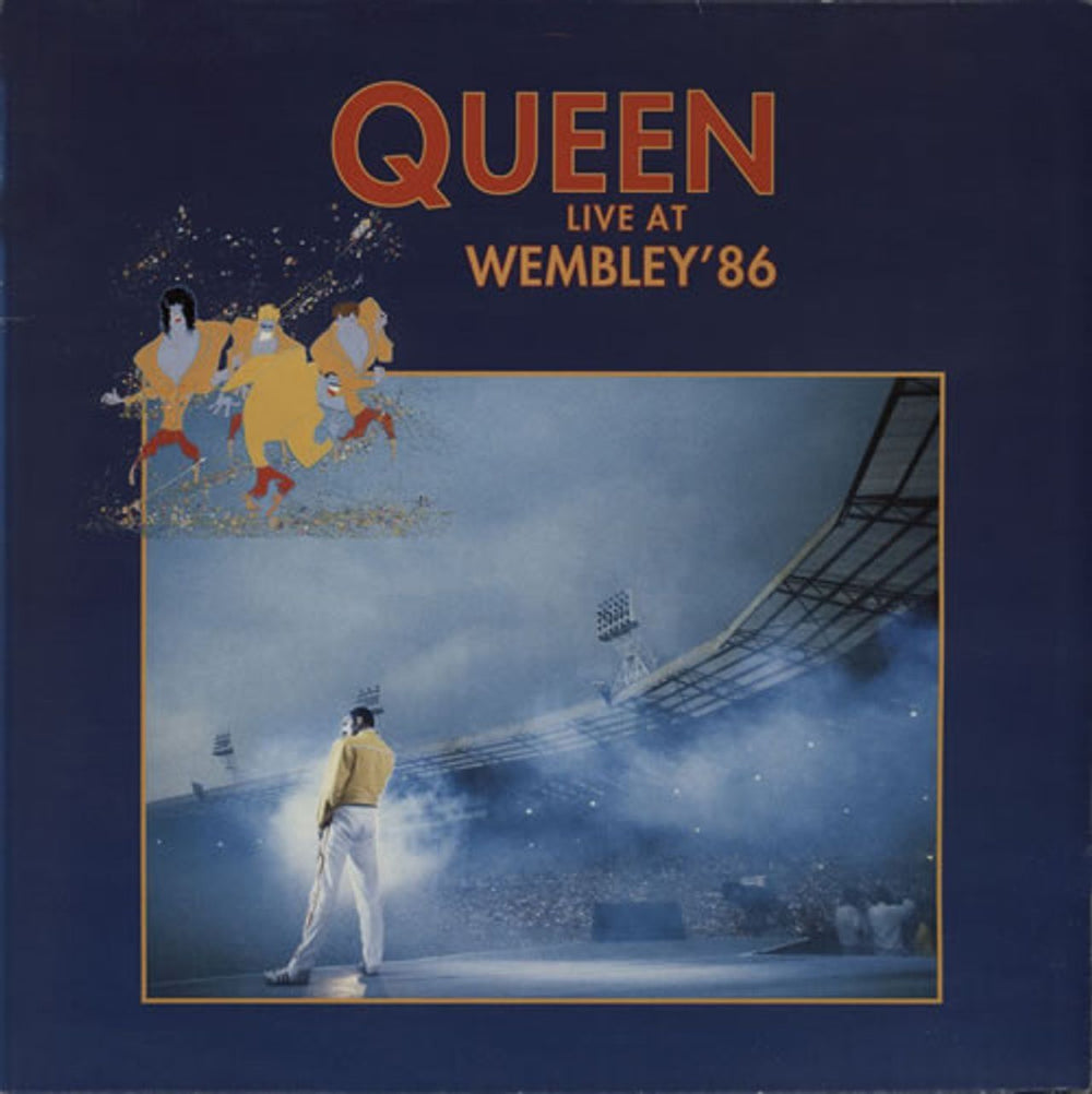 Queen Live At Wembley '86 - EX UK 2-LP vinyl record set (Double LP Album) PCSP725