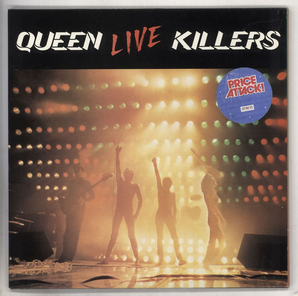 Queen Live Killers - Barcoded Sleeve UK 2-LP vinyl record set (Double LP Album) EMSP330