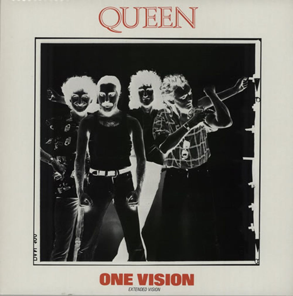 Queen One Vision + Inner UK 12" vinyl single (12 inch record / Maxi-single) 12QUEEN6