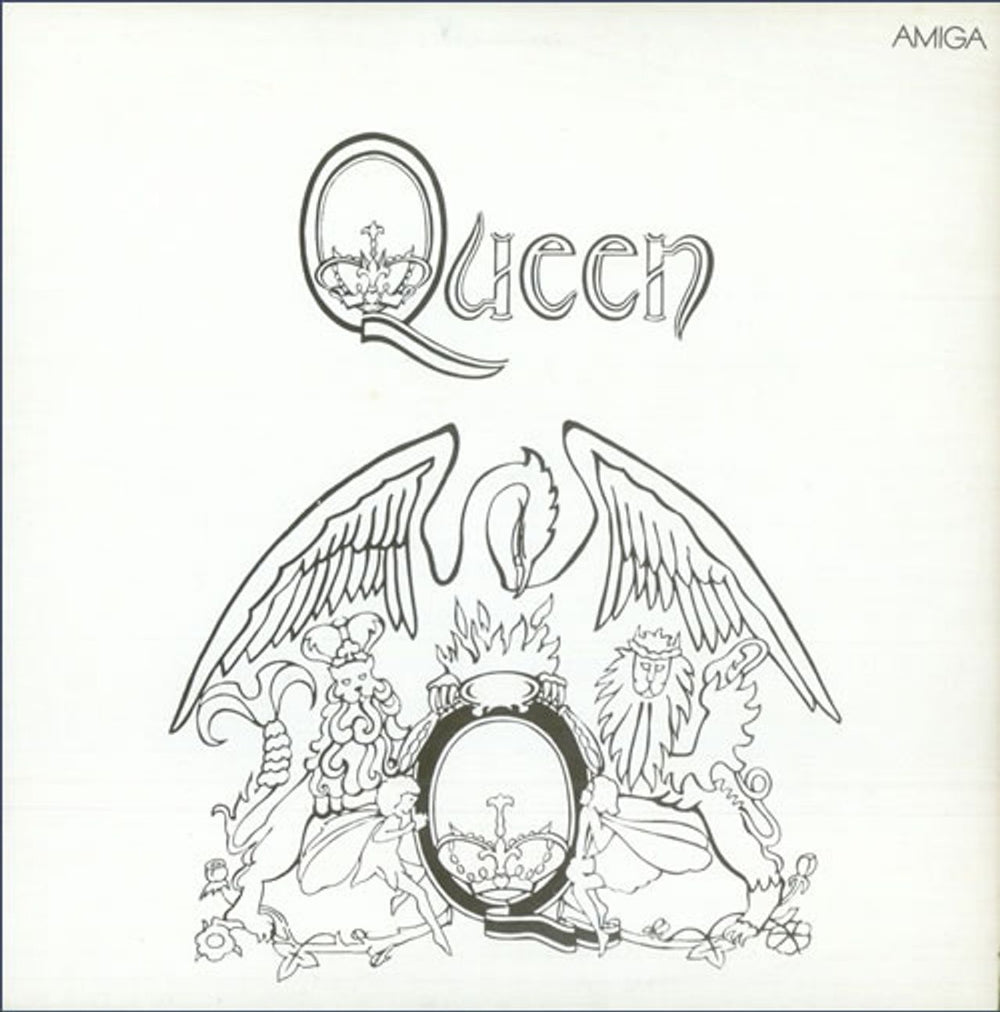 Queen Queen - Logo Sleeve German vinyl LP album (LP record) 855787