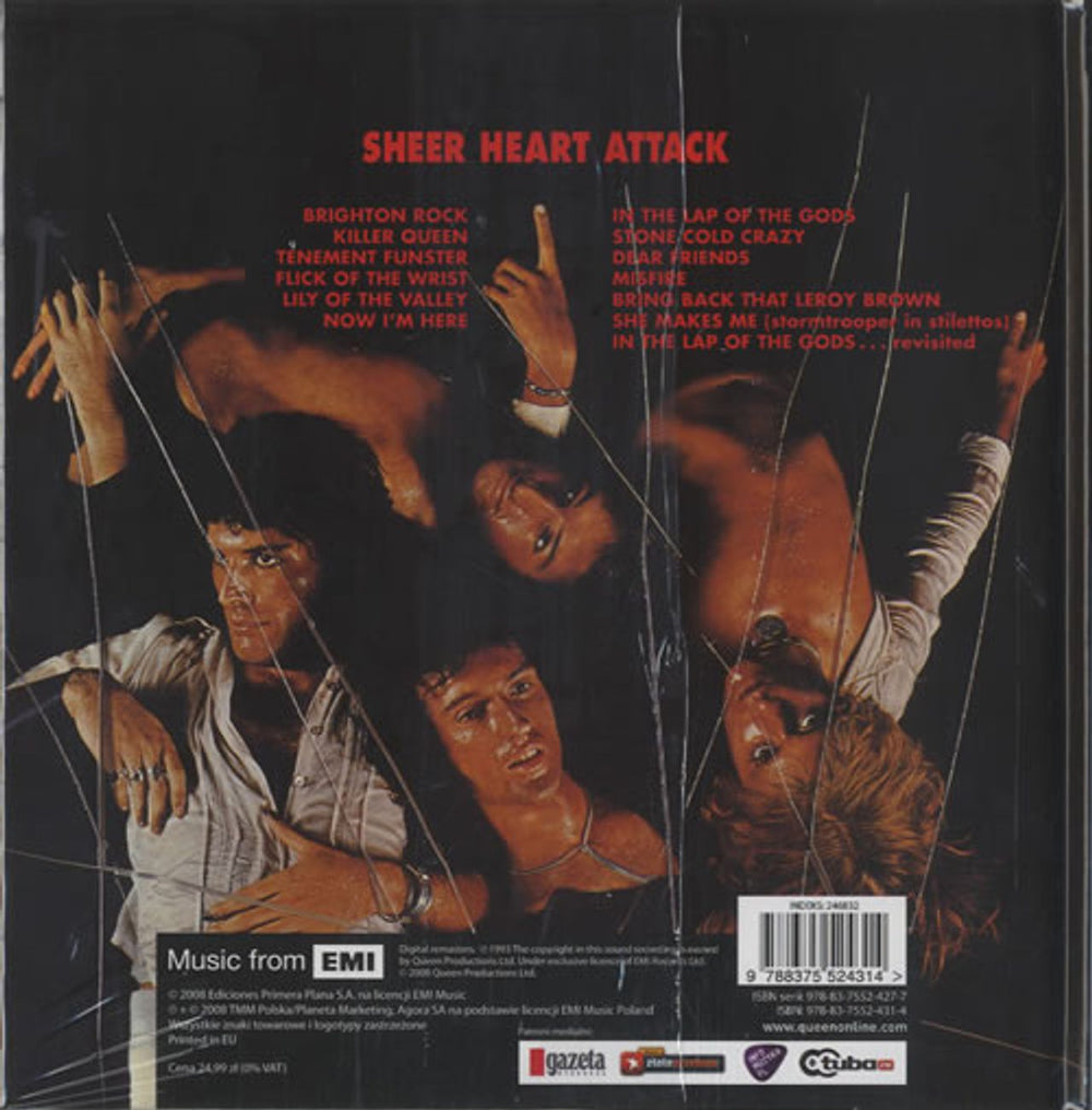 Queen Sheer Heart Attack - Sealed Polish CD album (CDLP) QUECDSH463637