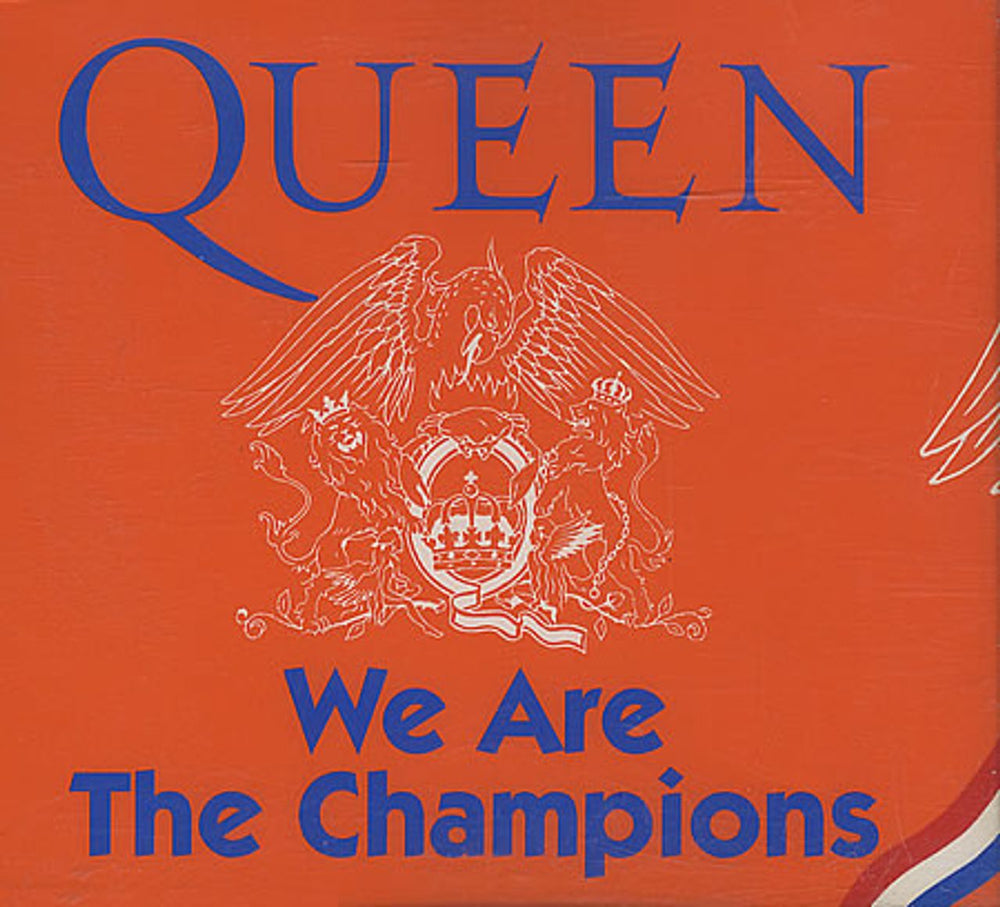 Queen We Are The Champions Dutch CD single (CD5 / 5") 8814902