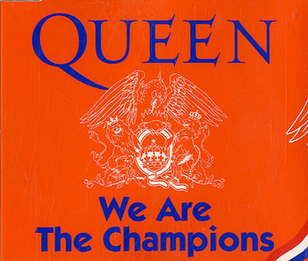 Queen We Are The Champions - Mispressing Dutch CD single (CD5 / 5") 8814902