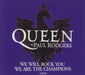 Queen We Will Rock You / We Are The Champions [Live] Japanese Promo CD single (CD5 / 5") PCD-3166