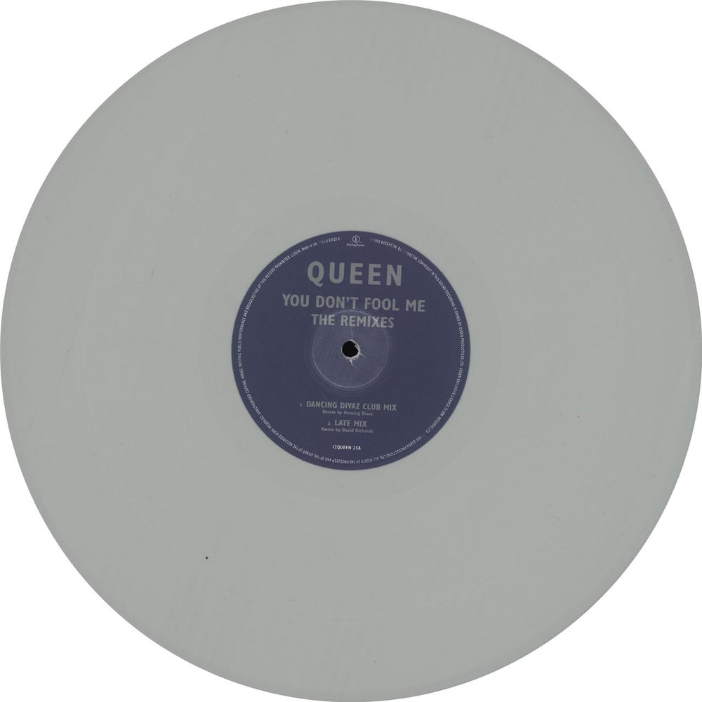 Queen You Don't Fool Me - Grey vinyl - EX UK 12" vinyl single (12 inch record / Maxi-single) QUE12YO224746