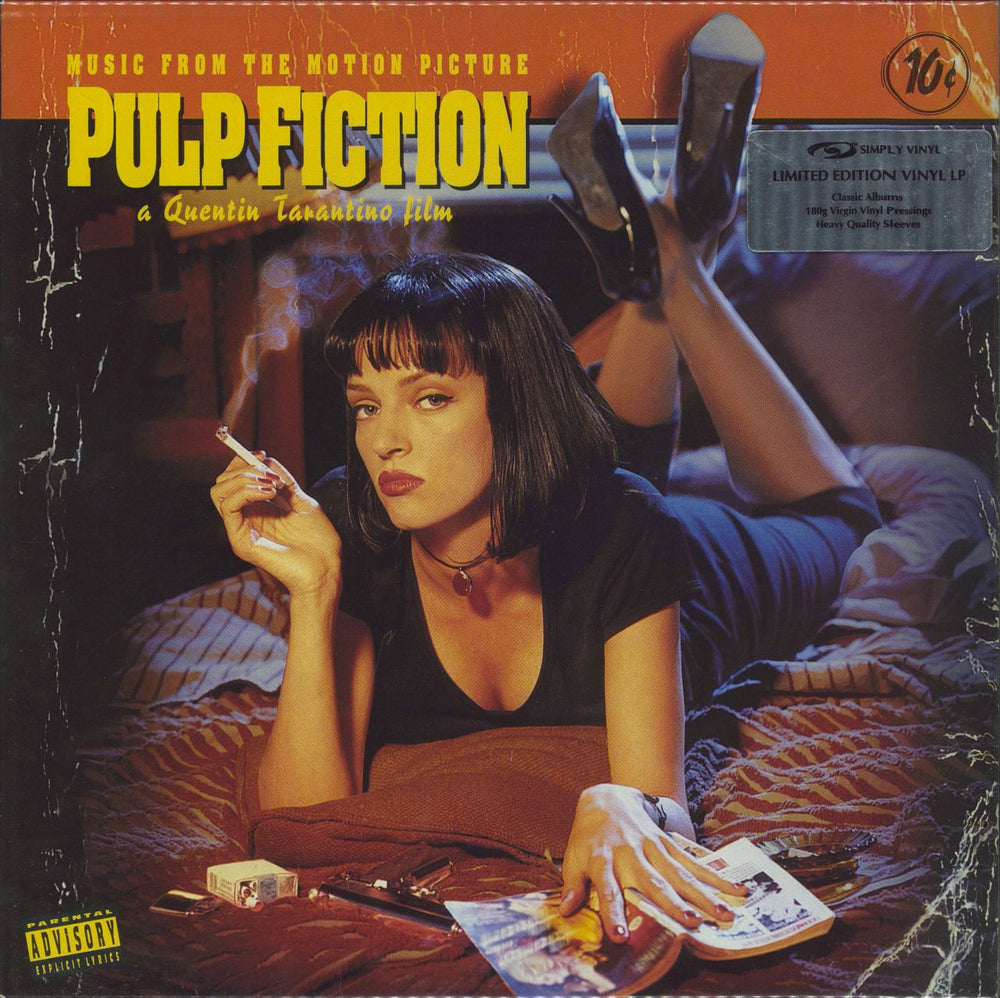 Quentin Tarantino Pulp Fiction - 180gm UK vinyl LP album (LP record) SVLP0027