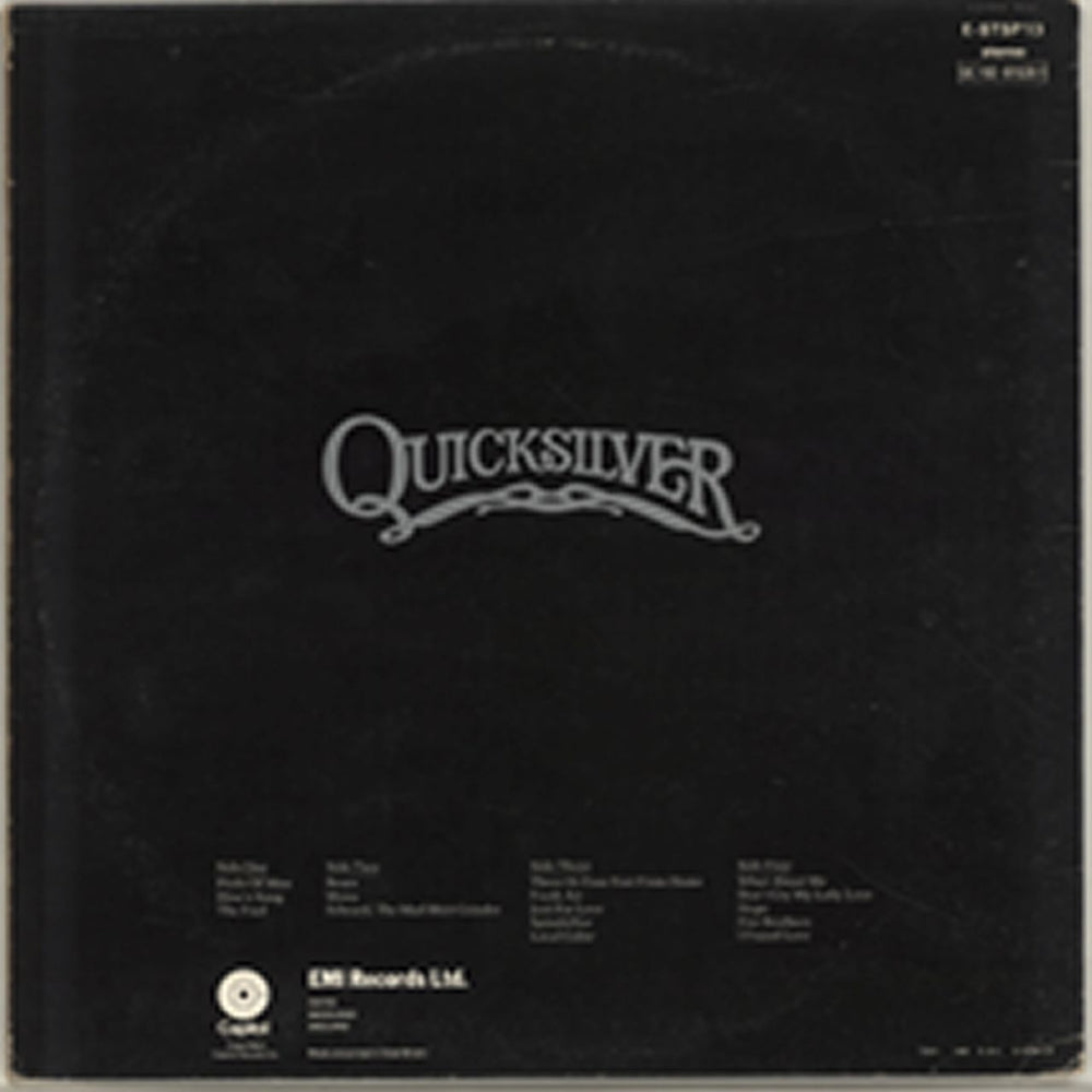 Quicksilver Anthology UK 2-LP vinyl record set (Double LP Album)