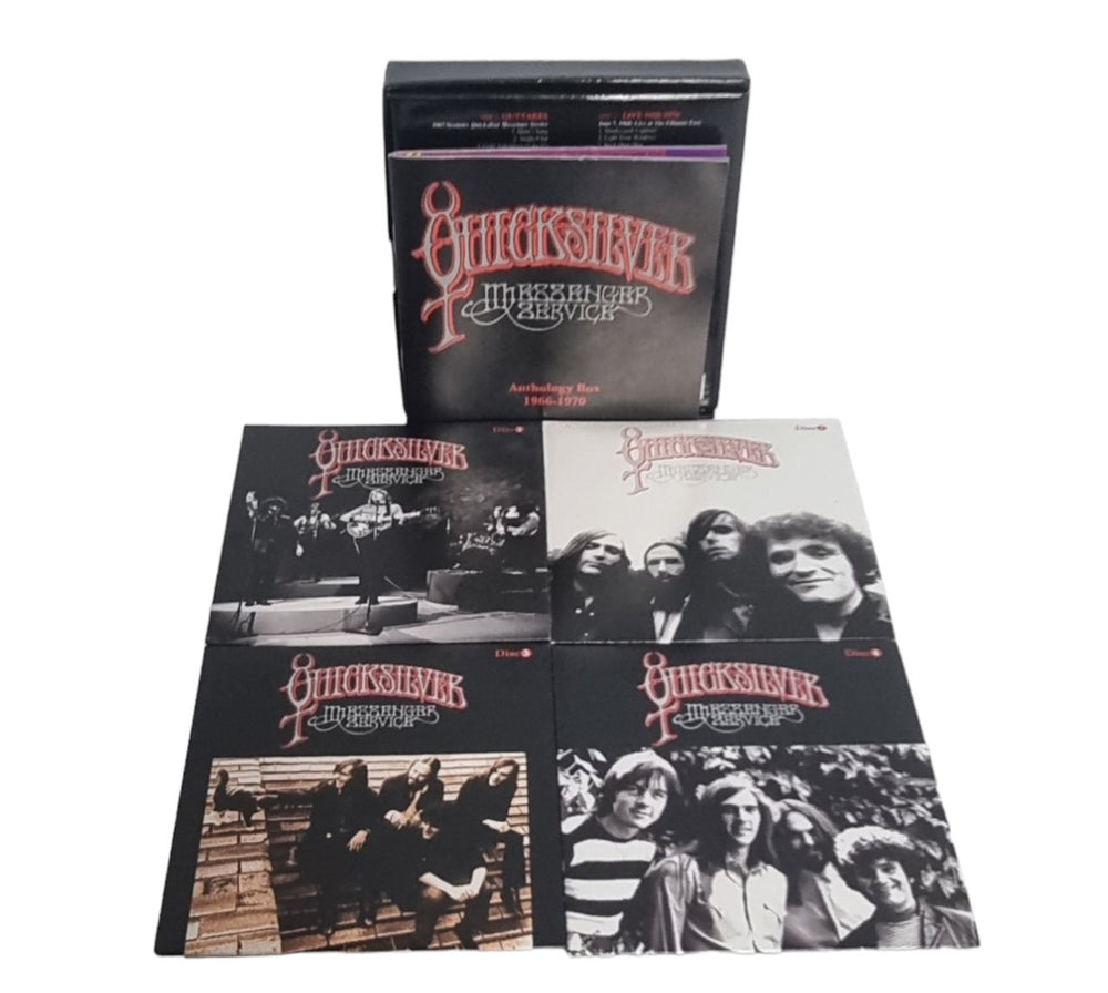 Quicksilver Messenger Service Anthology Box 1966-1970 US CD Album Box Set QMSDXAN804918