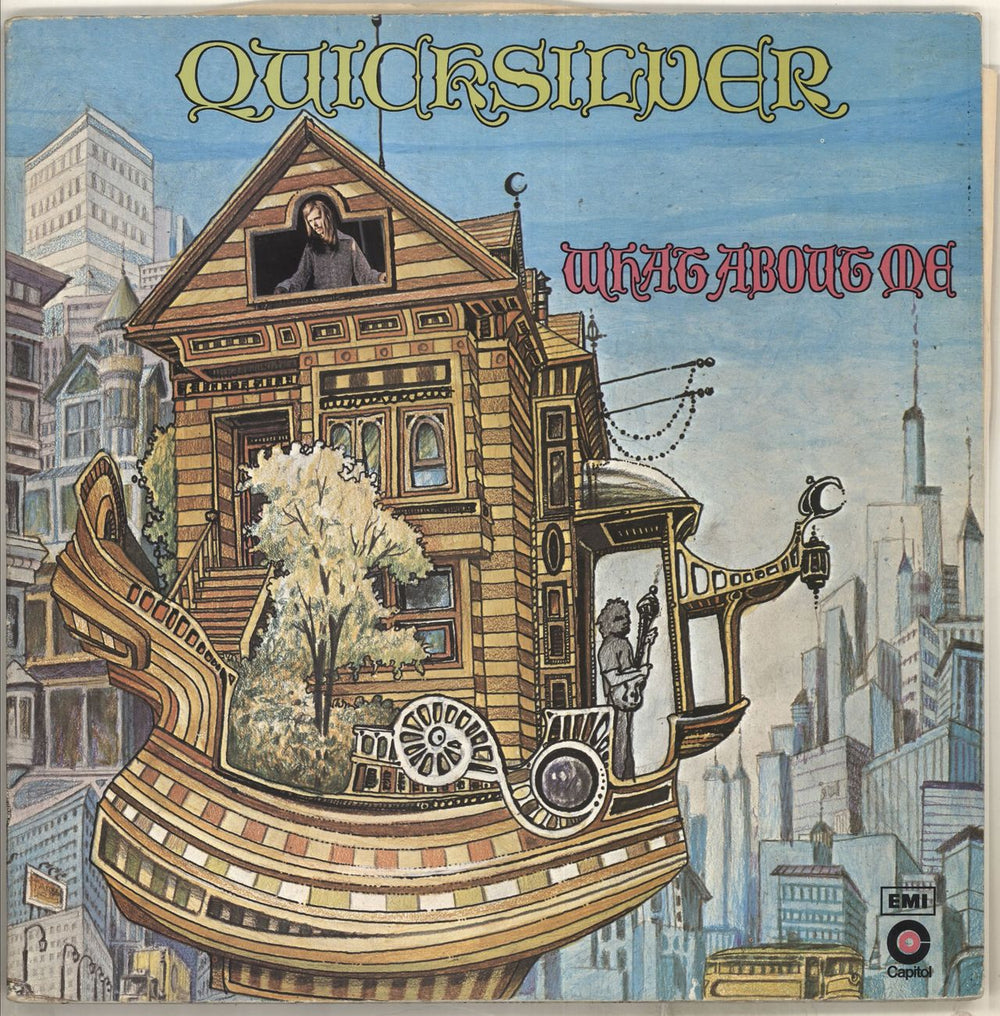 Quicksilver Messenger Service What About Me - EX UK vinyl LP album (LP record) EA-ST630