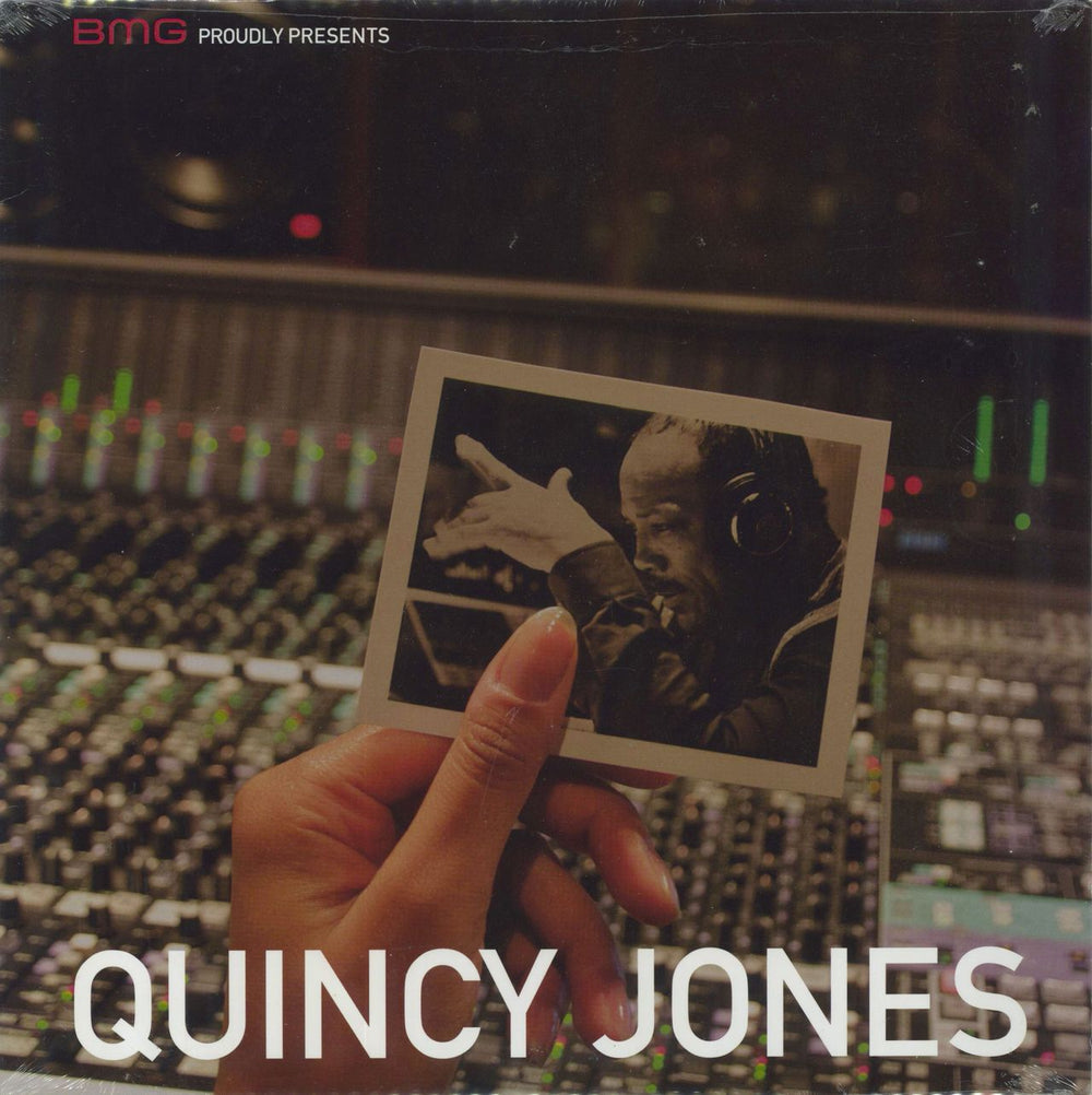 Quincy Jones BMG Proudly Presents Quincy Jones - Sealed German Promo vinyl LP album (LP record)