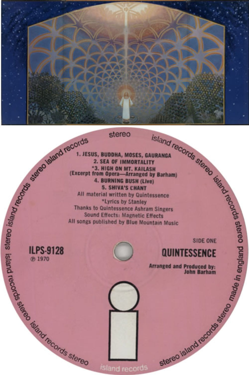 Quintessence Quintessence - 1st - VG UK vinyl LP album (LP record) QTSLPQU596891