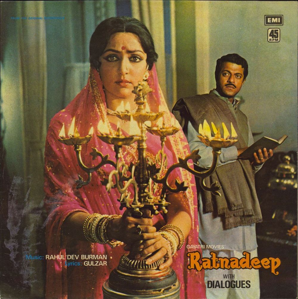 R.D. Burman Ratnadeep Indian vinyl LP album (LP record) 45NLP1118