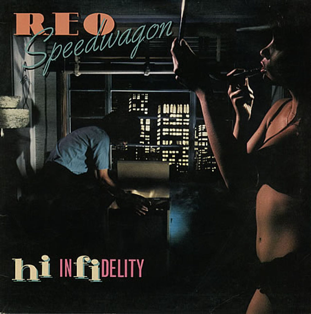 R.E.O. Speedwagon Hi Infidelity Dutch vinyl LP album (LP record) EPC32538