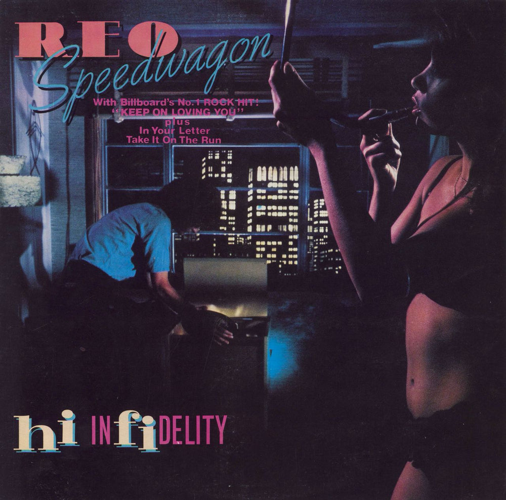 R.E.O. Speedwagon Hi Infidelity Philippino vinyl LP album (LP record) LP-1511-E