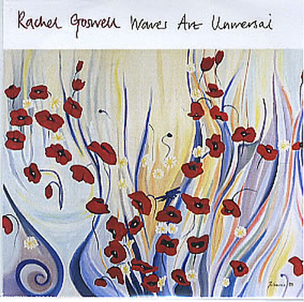 Rachel Goswell Waves Are Universal UK Promo CD-R acetate CD-R ACETATE