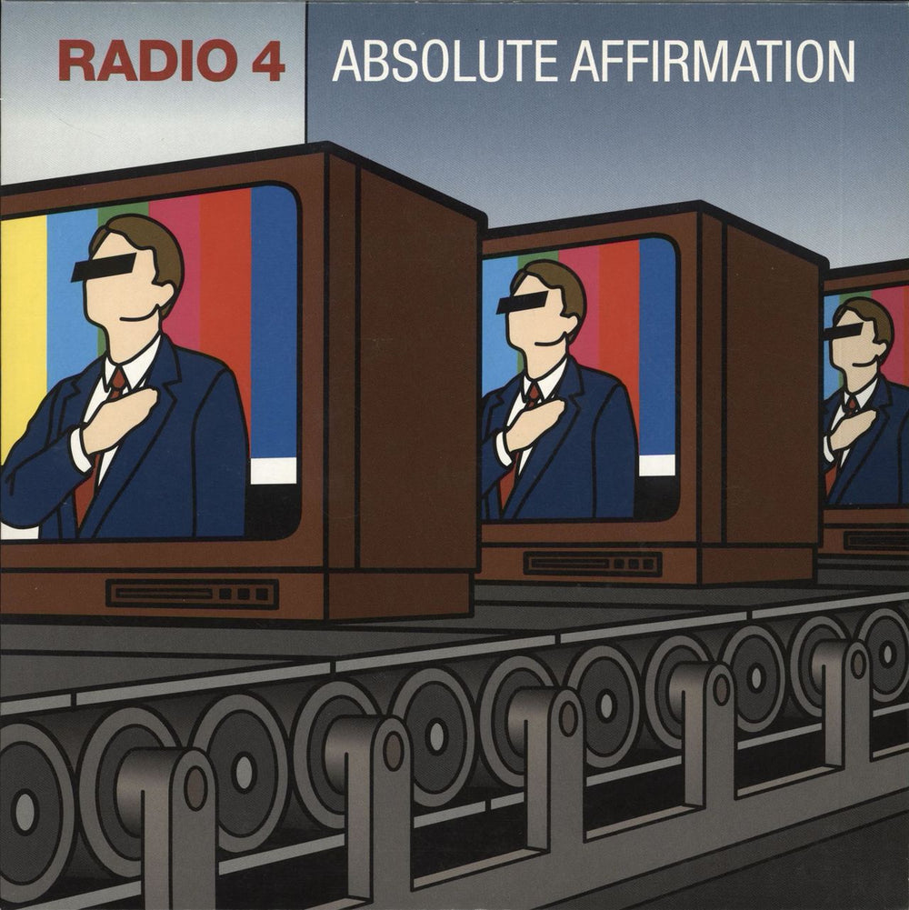 Radio 4 Absolute Affirmation UK 7" vinyl single (7 inch record / 45) 5498037