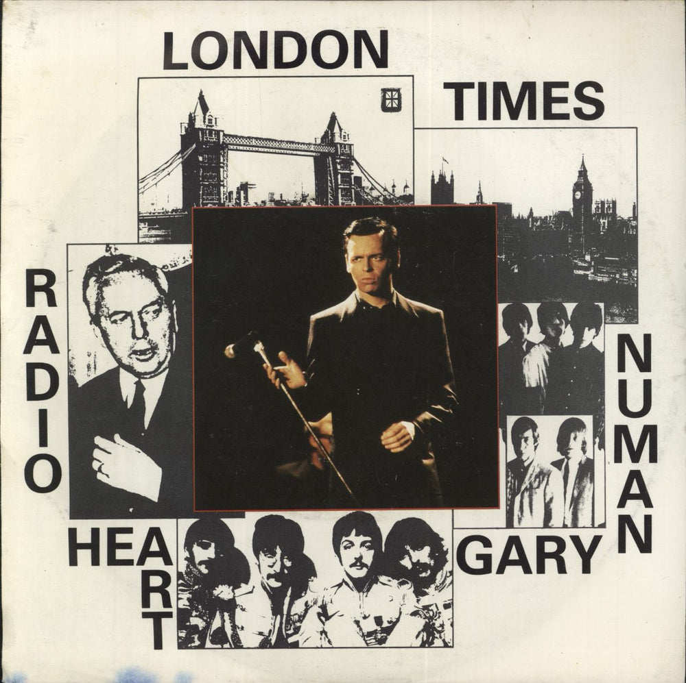 Radio Heart London Times UK 7" vinyl single (7 inch record / 45) GFM112