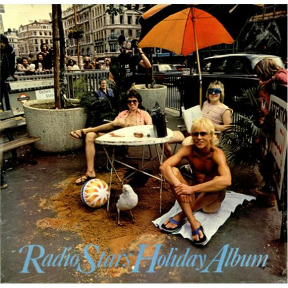 Radio Stars Holiday Album UK vinyl LP album (LP record) CWK3001