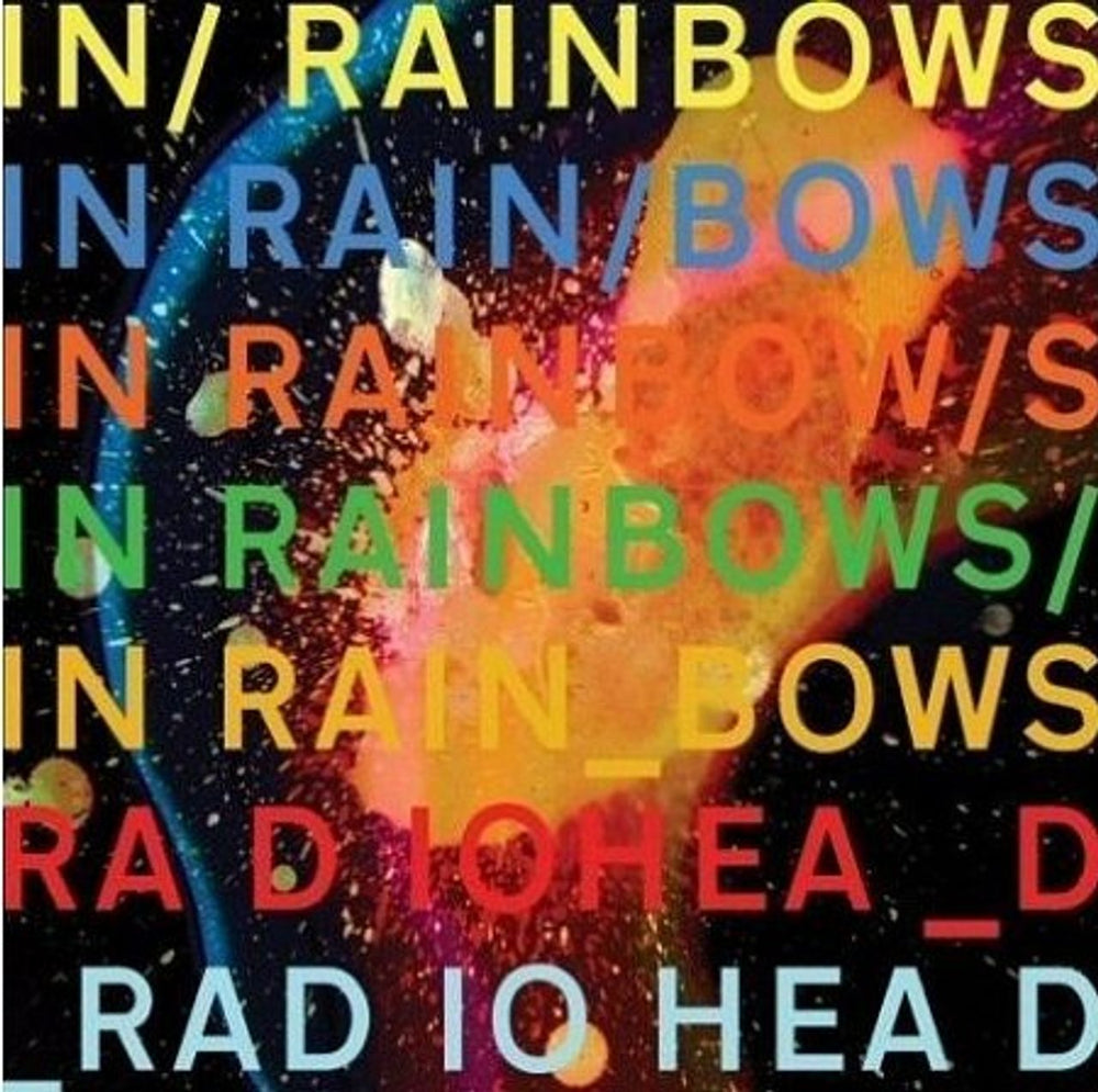 Radiohead In Rainbows UK CD album (CDLP) XLCD324