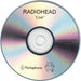 Radiohead Live UK Promo CD-R acetate R-HCRLI199708