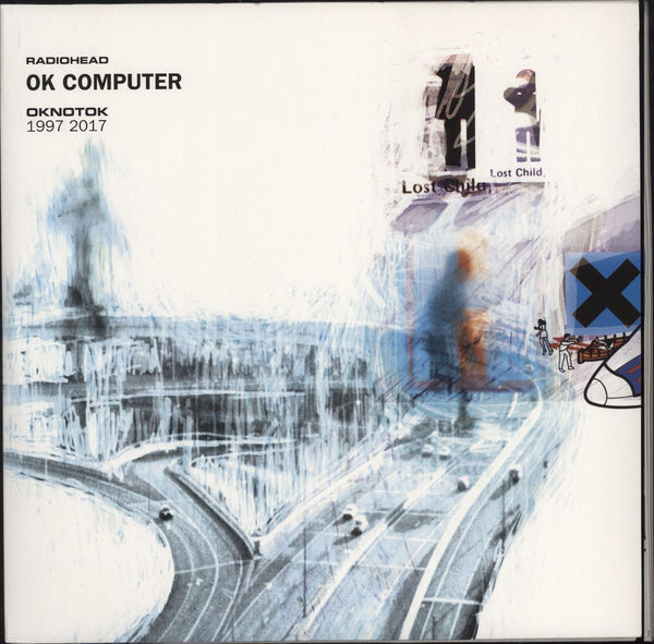 Radiohead OK Computer OKNOTOK 1997 2017 - Blue Vinyl UK 3-LP vinyl