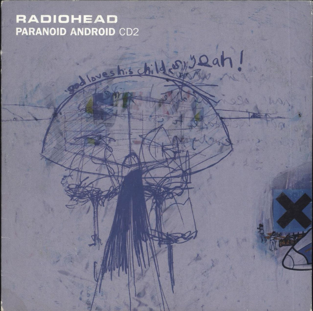 Radiohead Paranoid Android - 2nd UK 2-CD single set (Double CD single) R-H2SPA165920