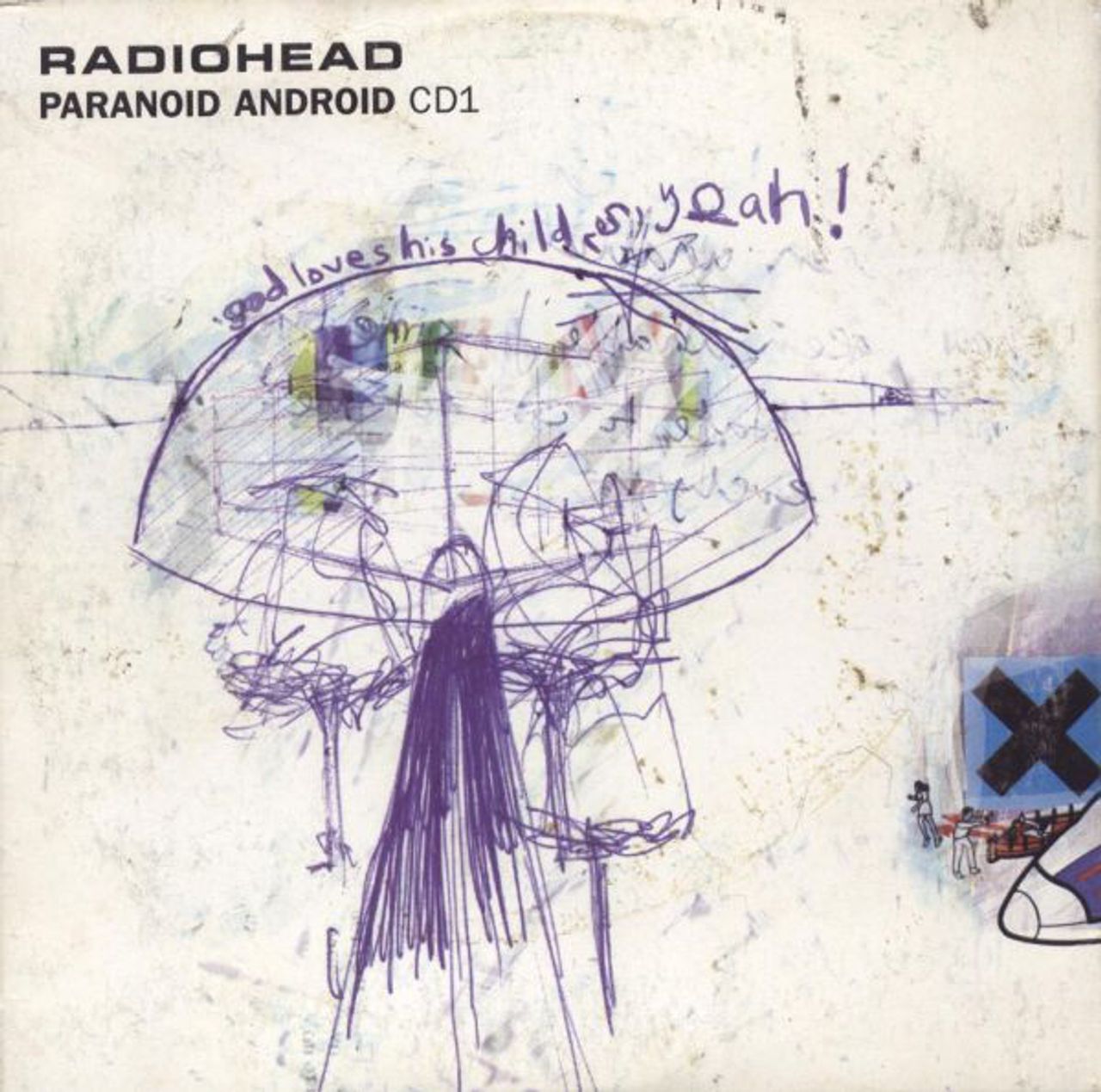 Radiohead Paranoid Android - CD1 UK CD single (CD5 / 5") CDODATAS01