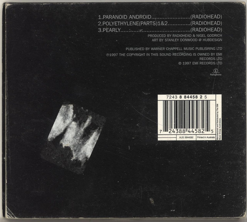 Radiohead Paranoid Android - EX Australian CD single (CD5 / 5") R-HC5PA696669