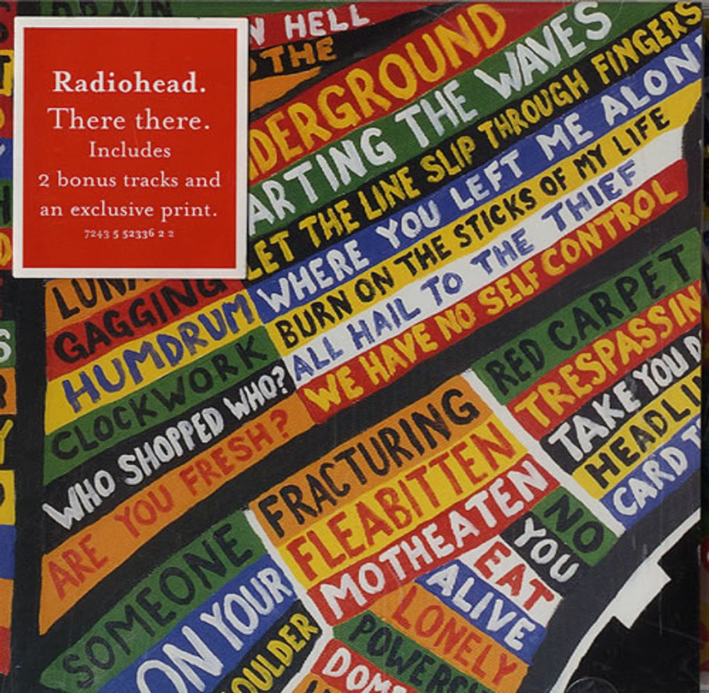 Radiohead There There UK CD single (CD5 / 5") CDR6608