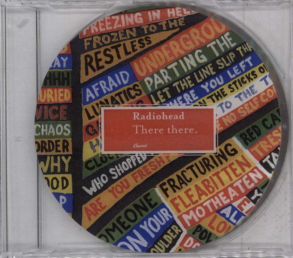 Radiohead There There US Promo CD single (CD5 / 5") DPRO-17808