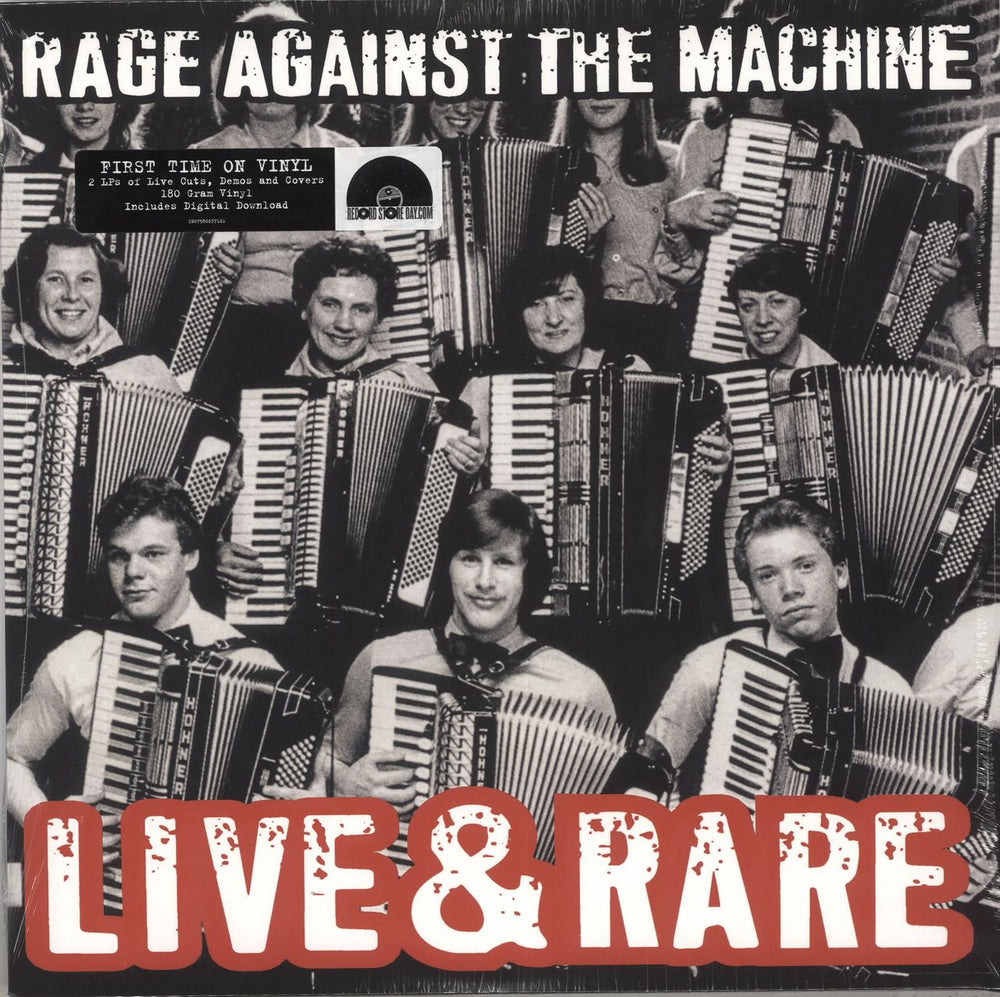 Rage Against The Machine Live & Rare - RSD BF18 - 180 Gram - Sealed UK 2-LP vinyl record set (Double LP Album) 19075866371