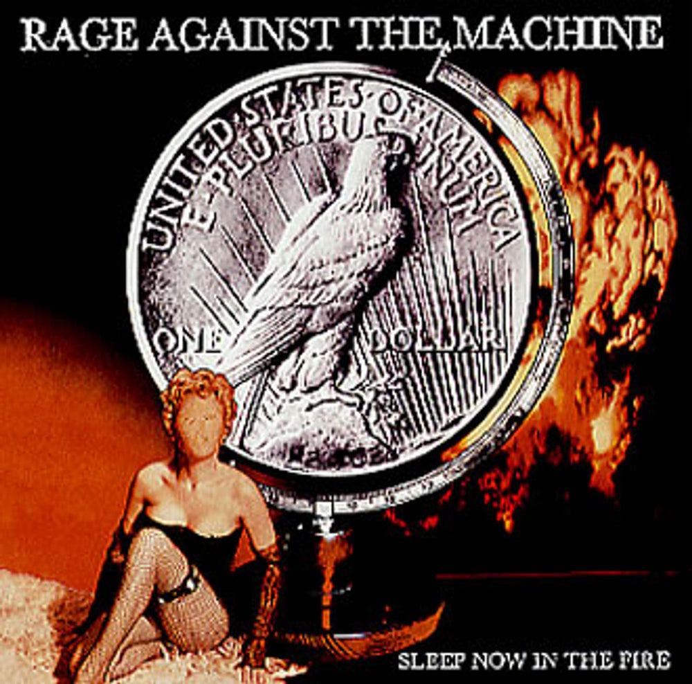 Rage Against The Machine Sleep Now In The Fire US Promo CD single (CD5 / 5") ESK46495