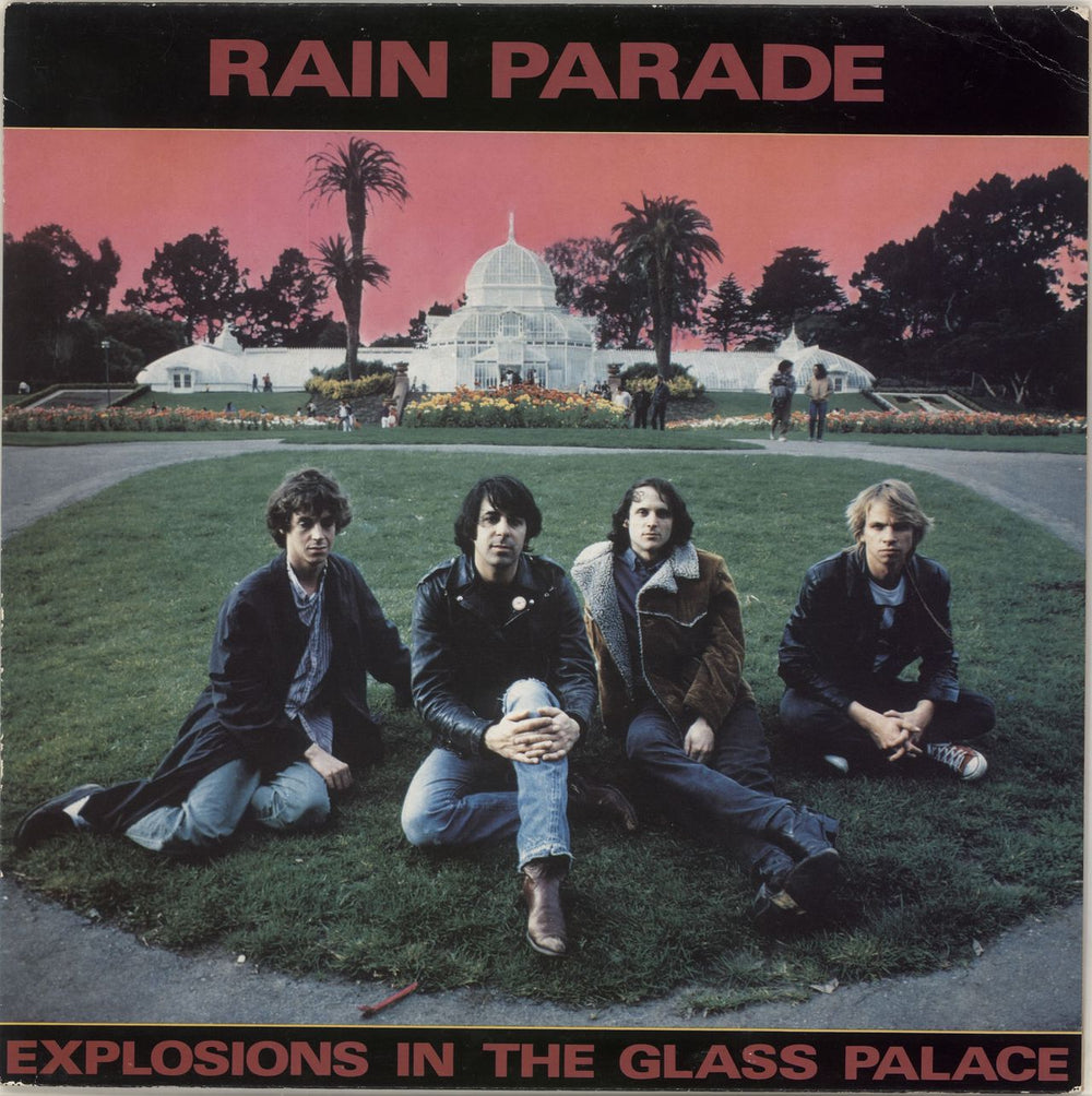 Rain Parade Explosions In The Glass Palace - EX UK 12" vinyl single (12 inch record / Maxi-single) ZANE003