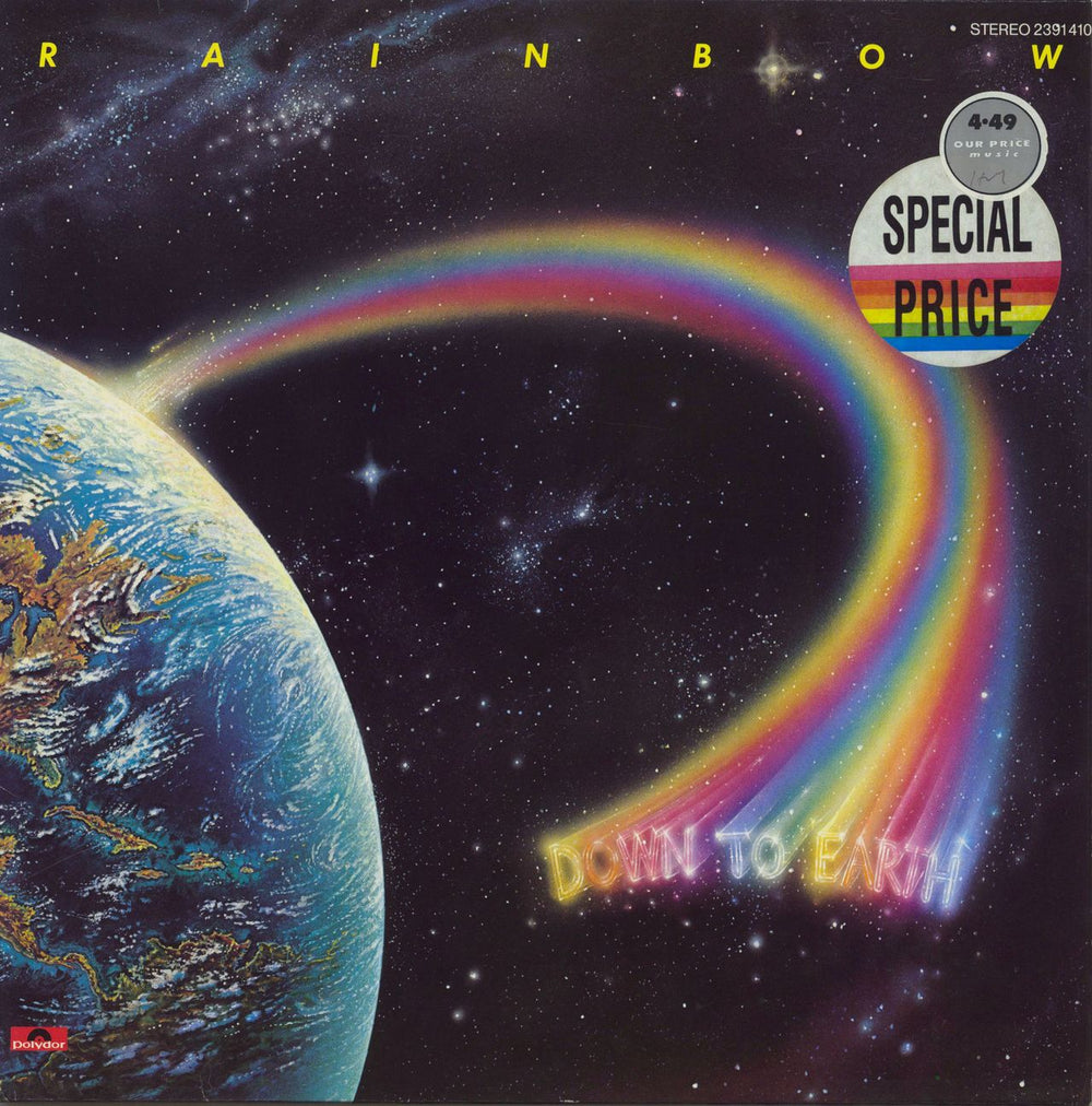 Rainbow Down To Earth German vinyl LP album (LP record) 2391410