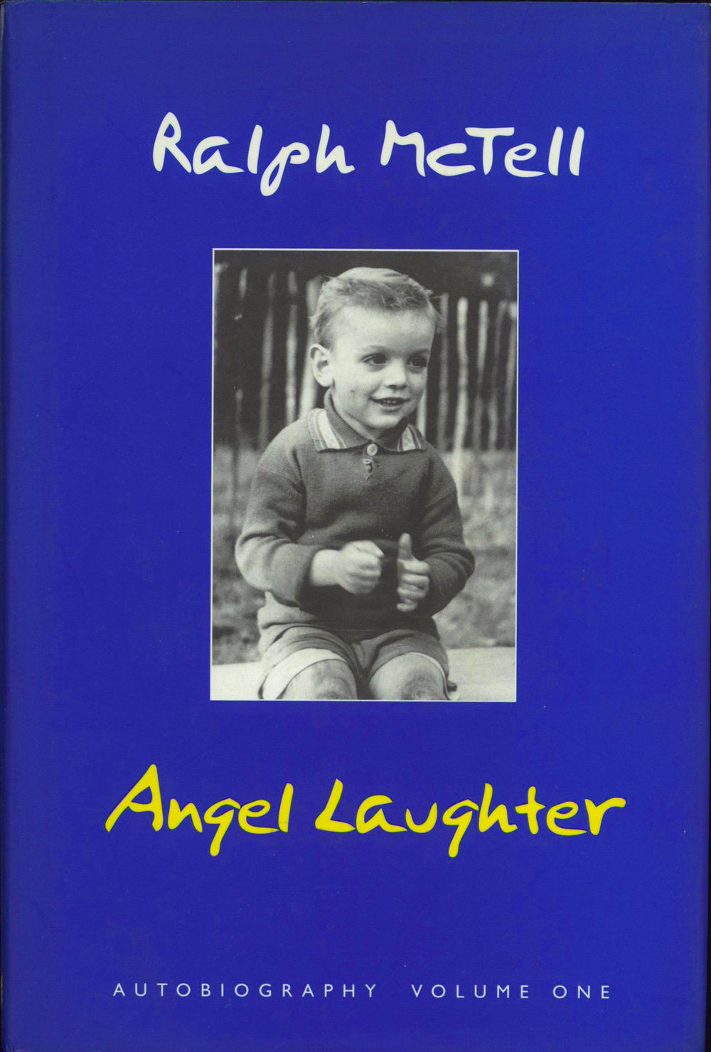 Ralph McTell Angel Laughter - Autographed UK book 1902684028