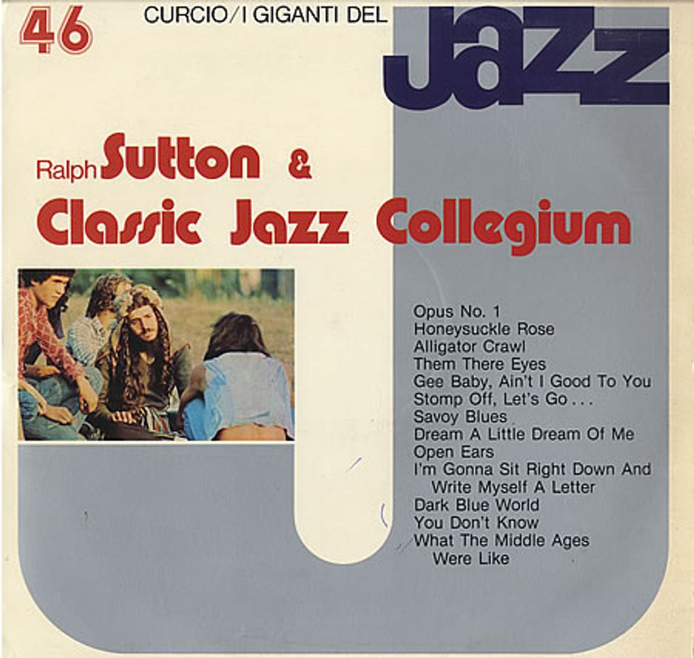 Ralph Sutton I Giganti Del Jazz #46 Italian vinyl LP album (LP record) GJ-46