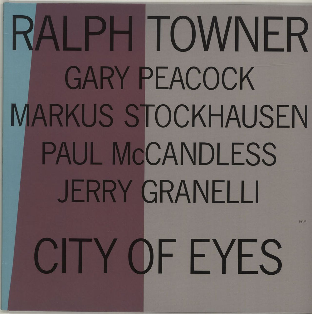 Ralph Towner City Of Eyes German vinyl LP album (LP record) ECM1388