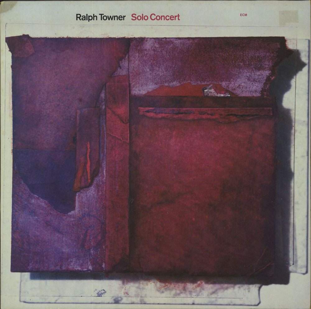 Ralph Towner Solo Concert German vinyl LP album (LP record) ECM1173