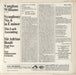 Ralph Vaughan Williams Symphony No. 6 UK vinyl LP album (LP record)