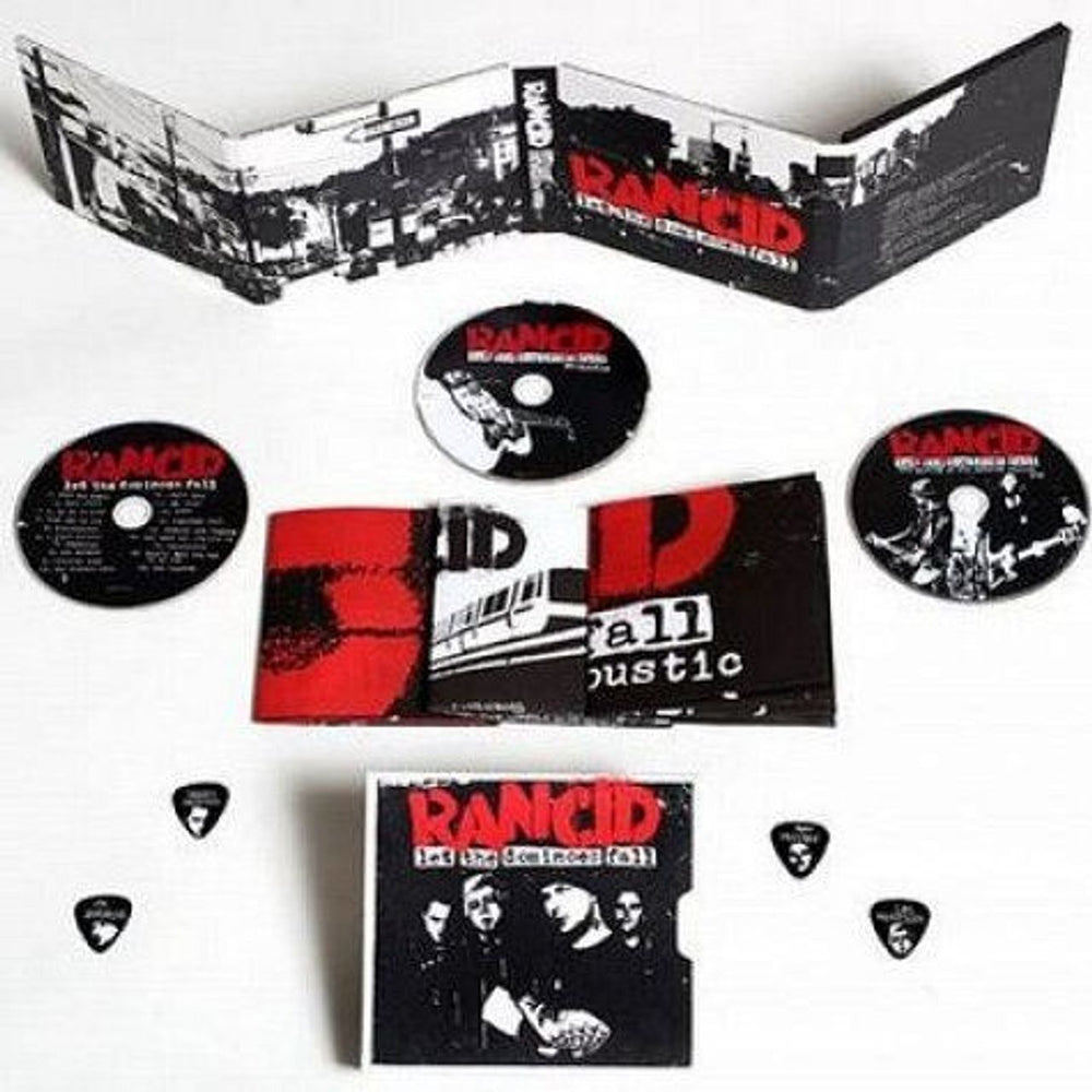 Rancid Let The Dominoes Fall Japanese 3-disc CD/DVD Set RCD3DLE466903