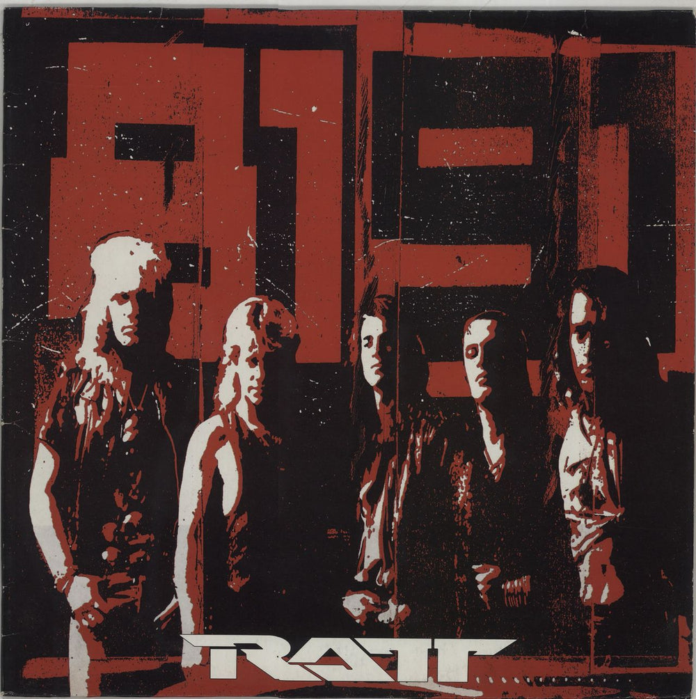 Ratt Ratt & Roll 8191 German vinyl LP album (LP record) 7567-82260-1