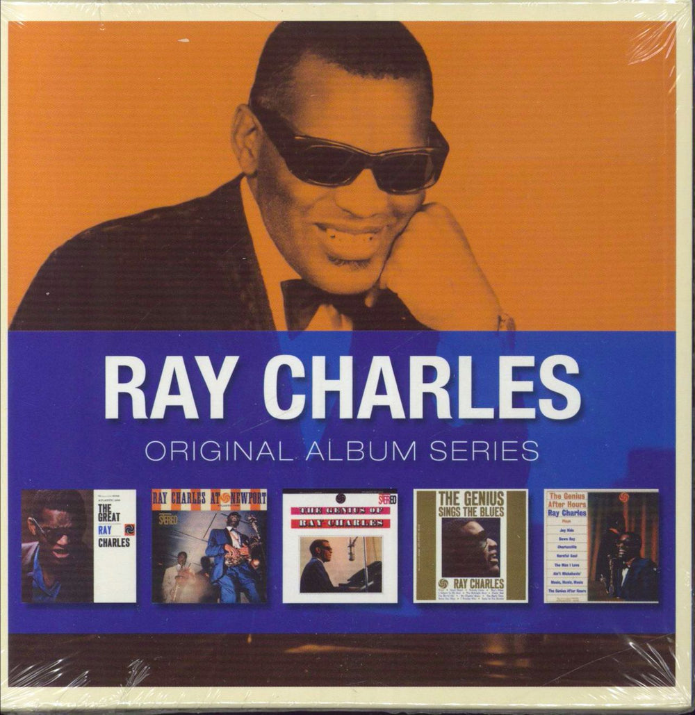 Ray Charles Original Album Series - Sealed UK 5-CD album set 8122798379