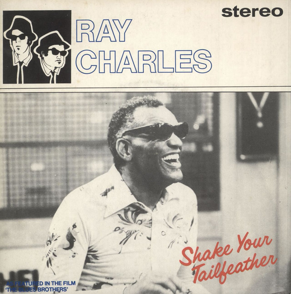 Ray Charles Shake Your Tailfeather - P/S UK 7" vinyl single (7 inch record / 45) K11615