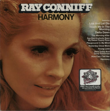 Ray Conniff Harmony UK vinyl LP album (LP record) 65792