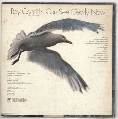 Ray Conniff I Can See Clearly Now US vinyl LP album (LP record)