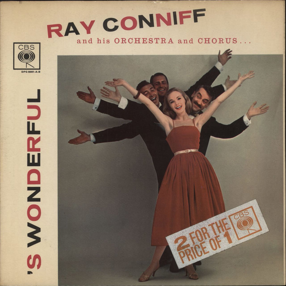 Ray Conniff 'S Wonderful / 'S Marvellous UK 2-LP vinyl record set (Double LP Album) DPG66001