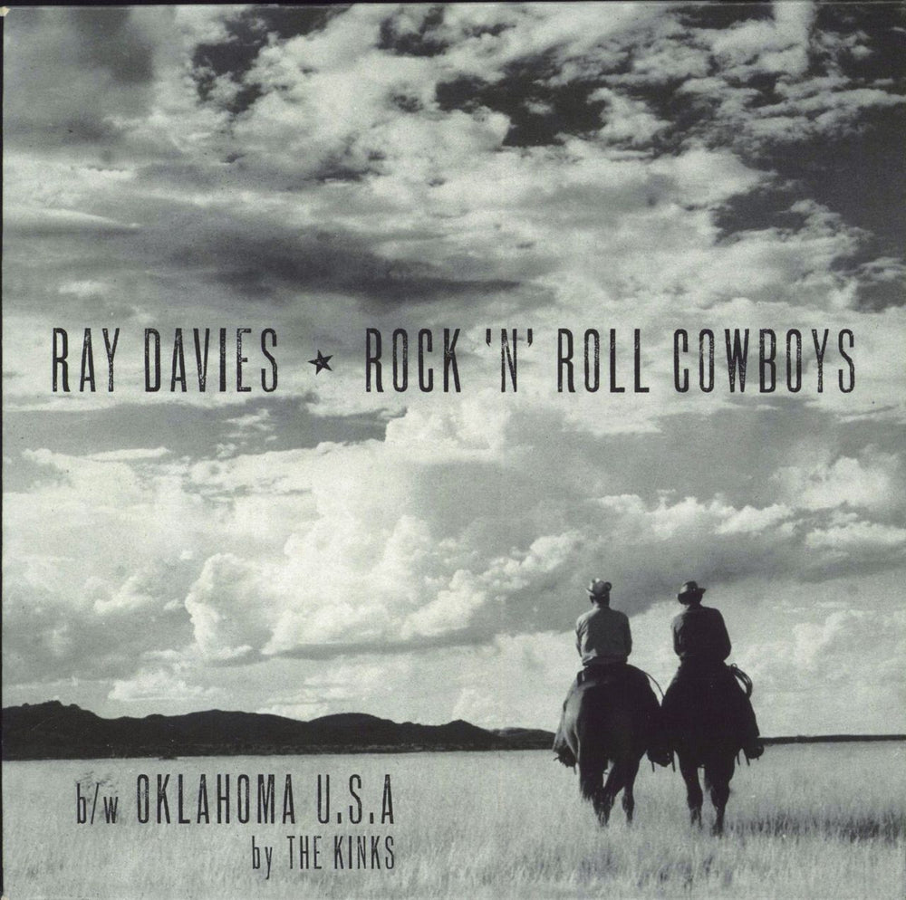 Ray Davies (Kinks) Rock 'N' Roll Cowboys UK 7" vinyl single (7 inch record / 45) 88985425687