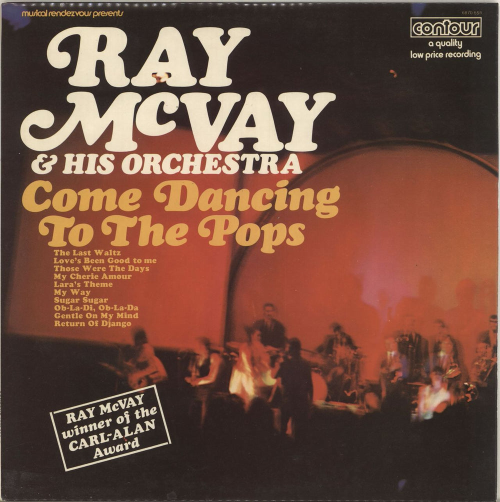 Ray McVay Come Dancing To The Pops UK vinyl LP album (LP record) 6870558