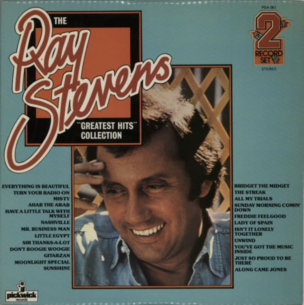 Ray Stevens The Ray Stevens Greatest Hits Collection UK 2-LP vinyl record set (Double LP Album) PDA061